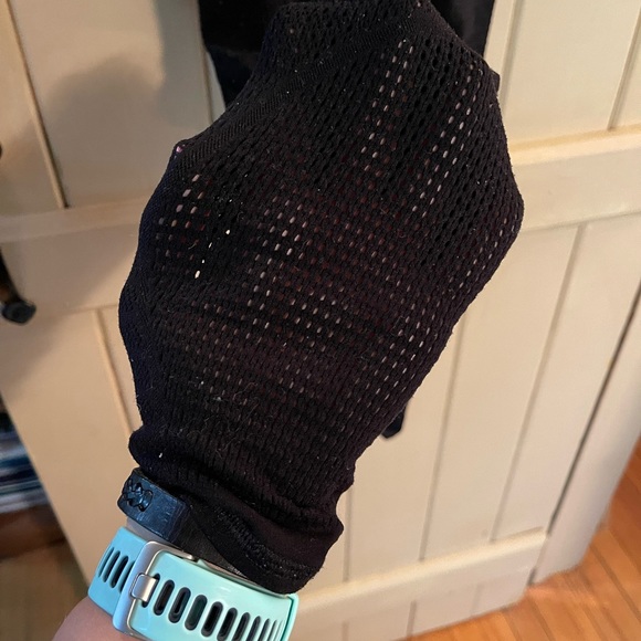 Lululemon, black, mesh full length legging, size 4/6 - Picture 3 of 6